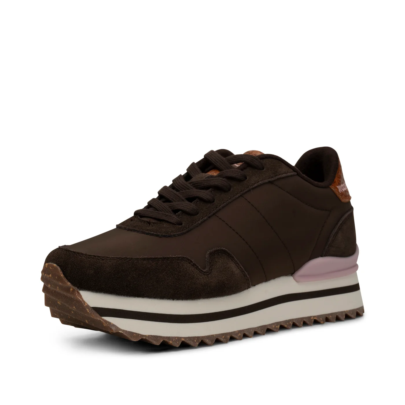 Nora III Leather Plateau - Chocolate - Image 2