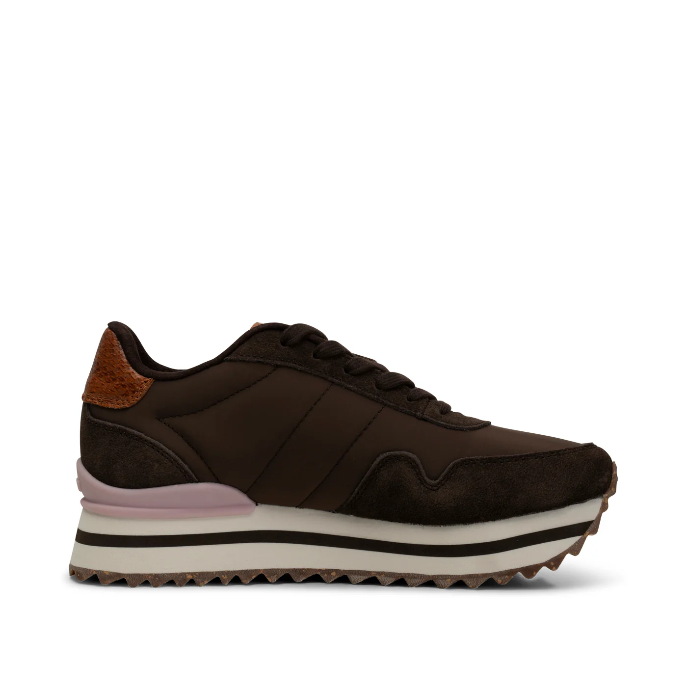 Nora III Leather Plateau - Chocolate - Image 4