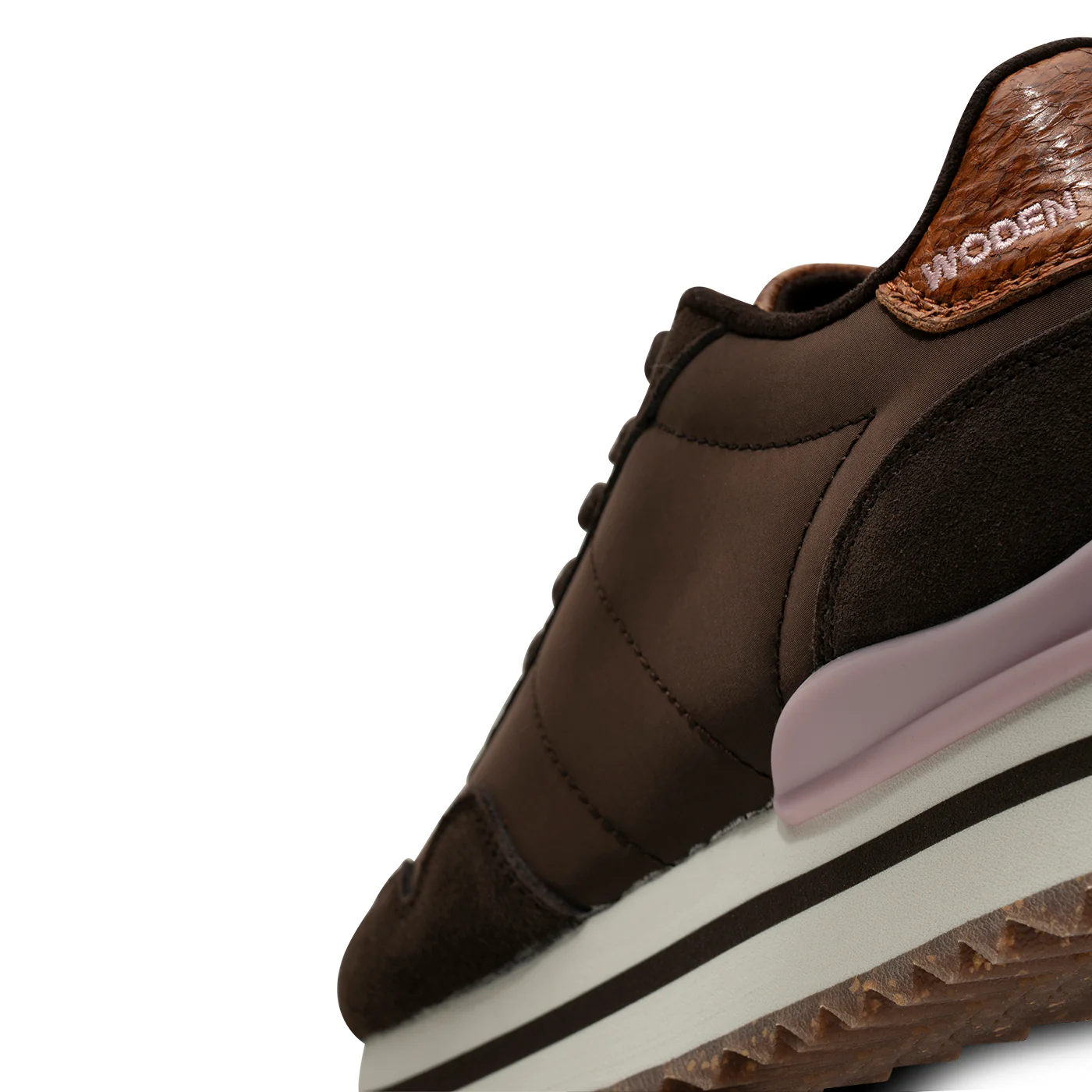 Nora III Leather Plateau - Chocolate - Image 8