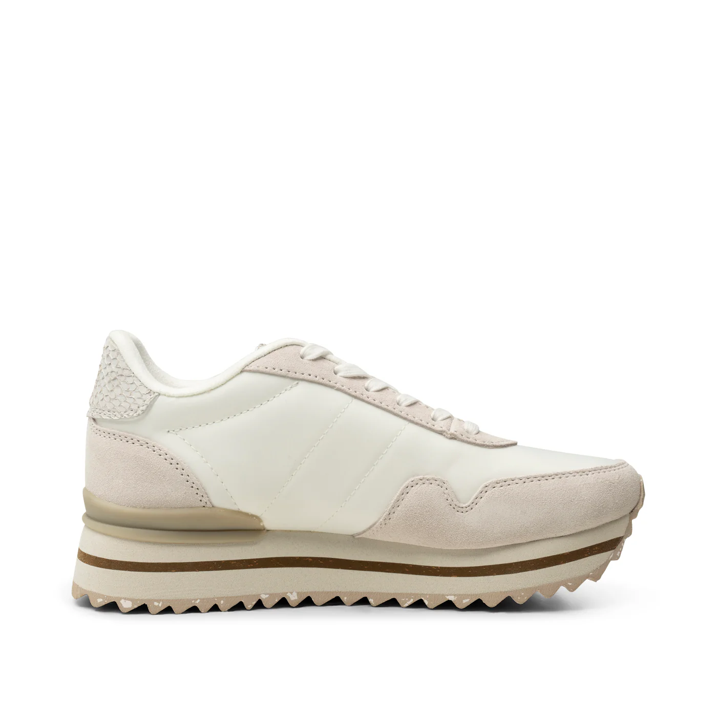 Nora III Leather Plateau - Blanc de Blanc - Image 5