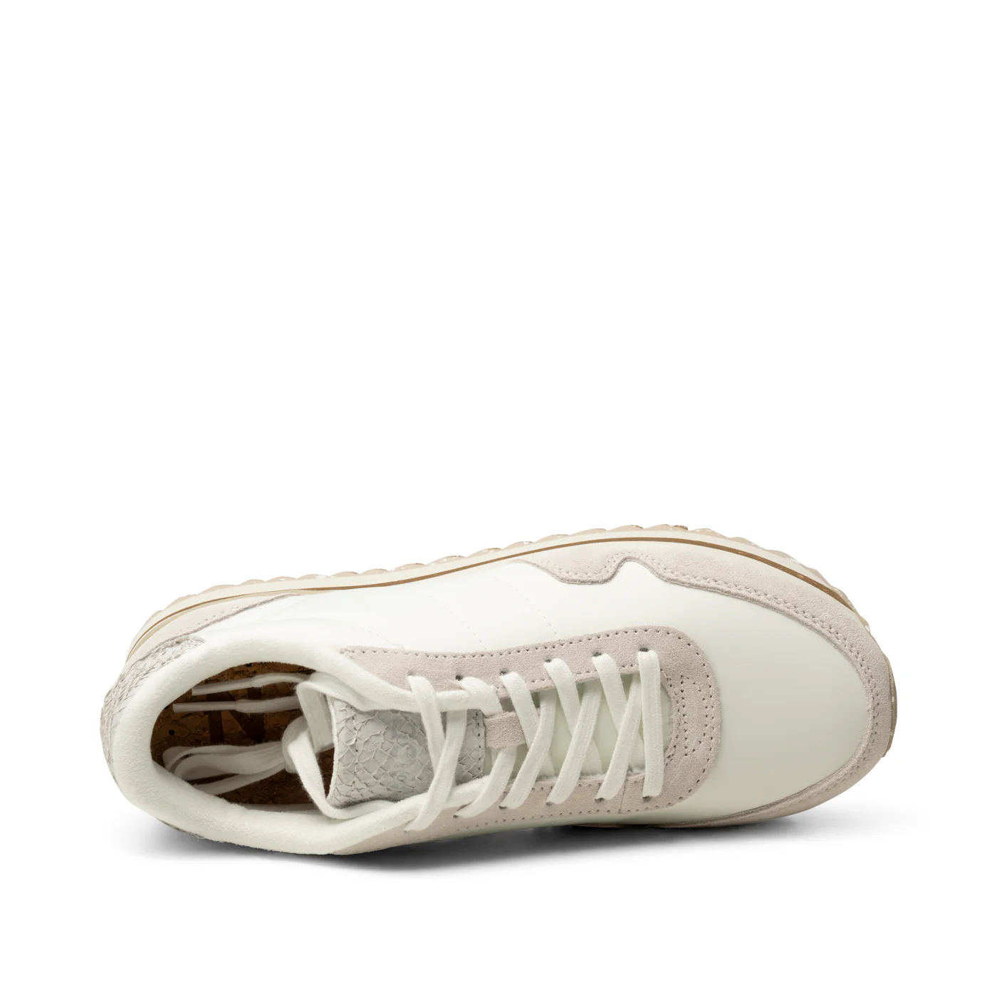 Nora III Leather Plateau - Blanc de Blanc - Image 6