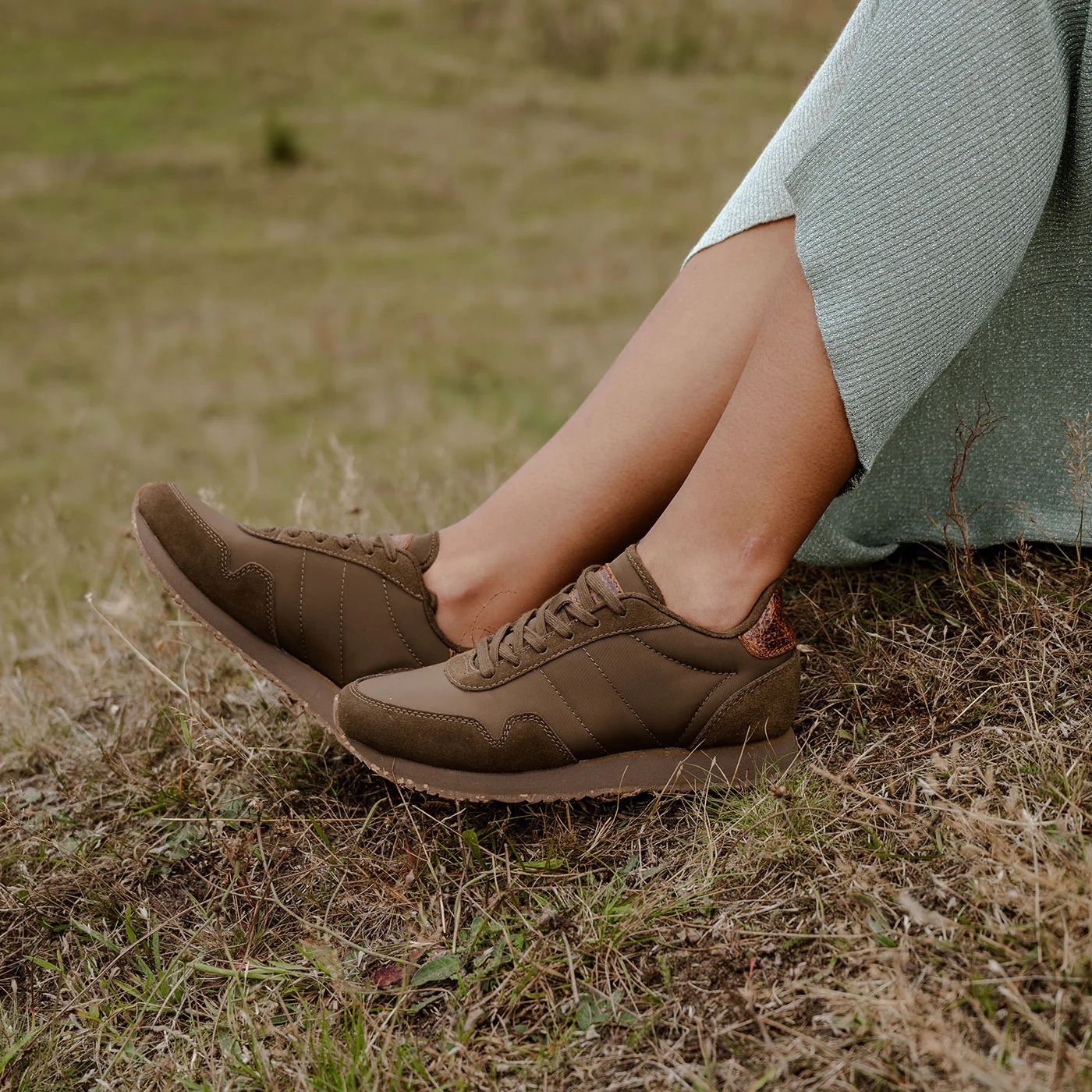 Nora III Leather - Dry Seagrass - Image 4