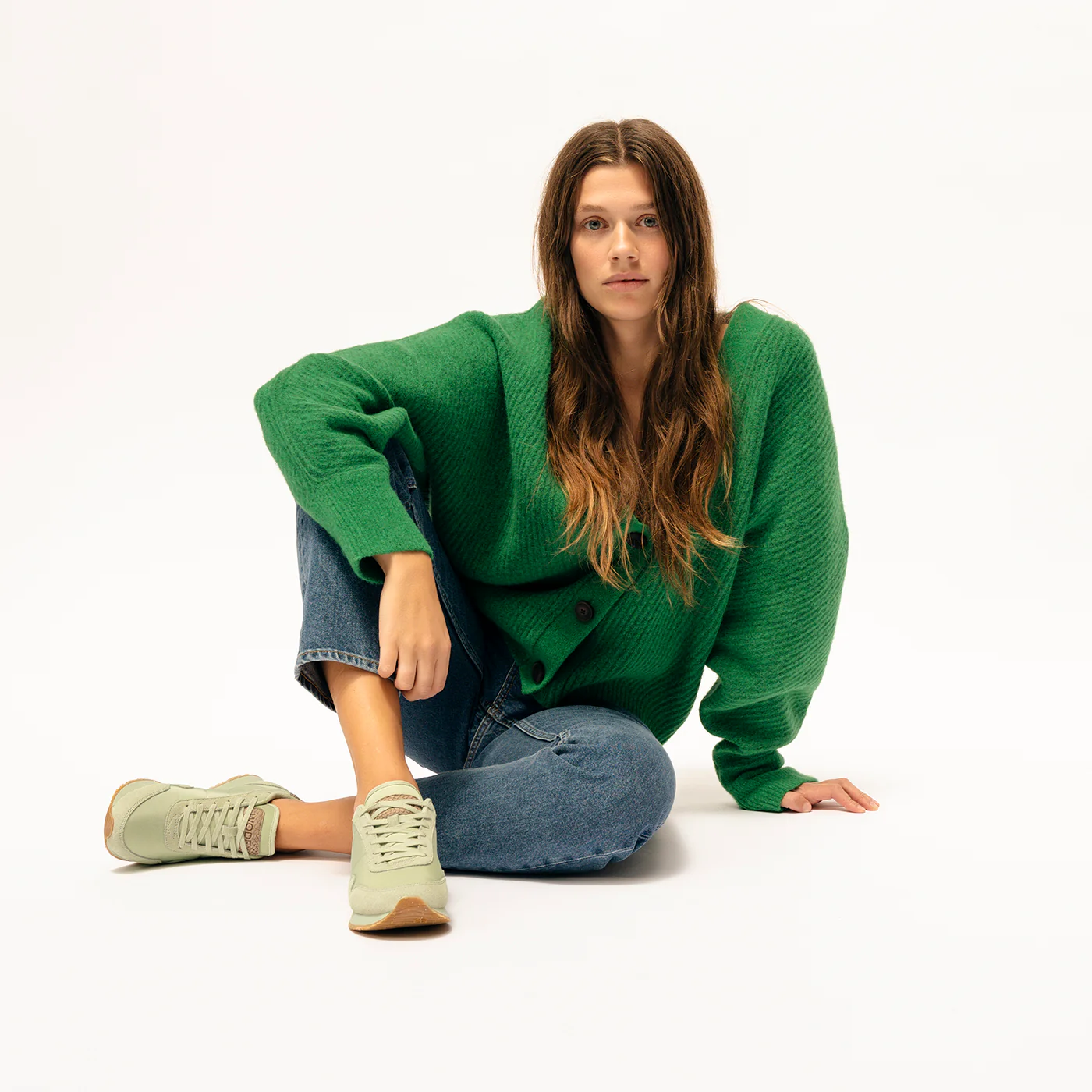 Nora III Leather - Green Lily - Image 2