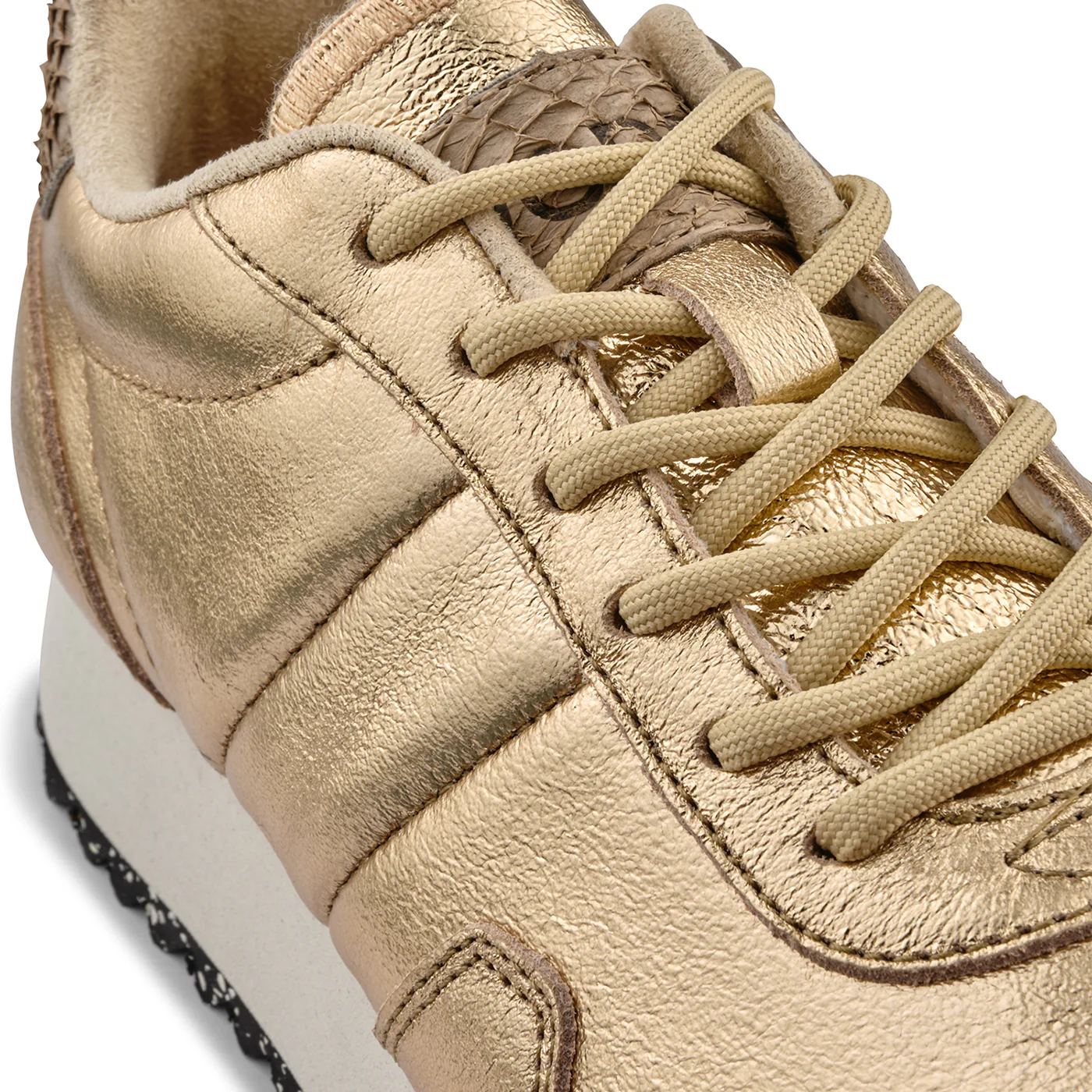 Nora III Plateau Metallic Leather - Gold - Image 9