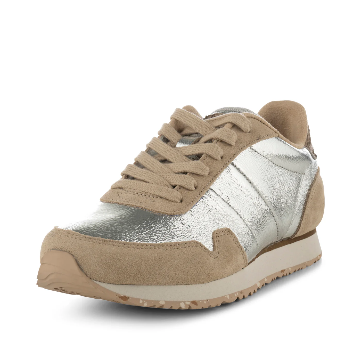 Nora III Metallic Leather - Silver - Image 2