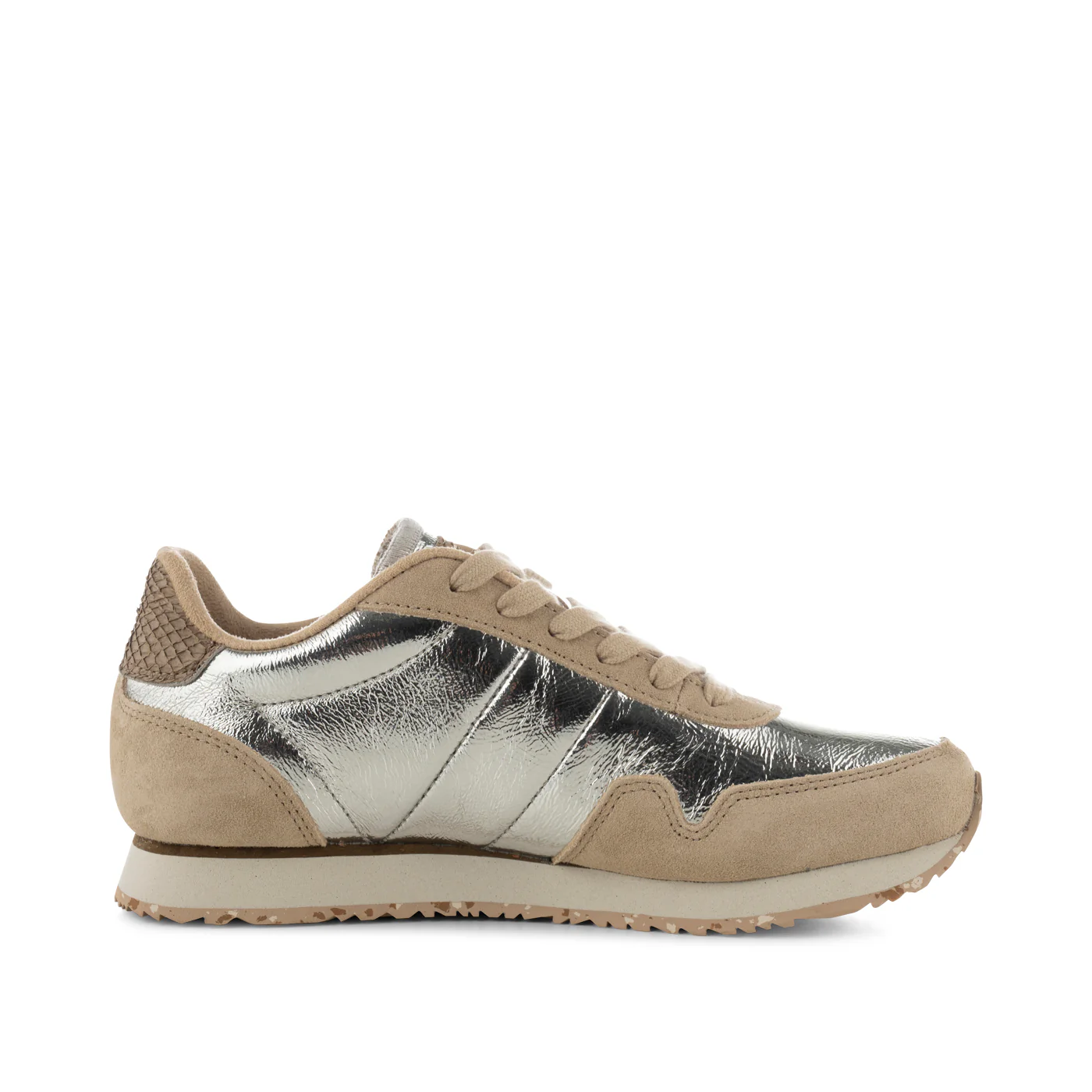 Nora III Metallic Leather - Silver - Image 4