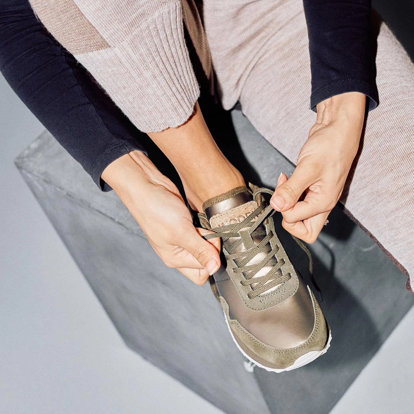 Nora III Metallic Nylon - Moss - Image 2