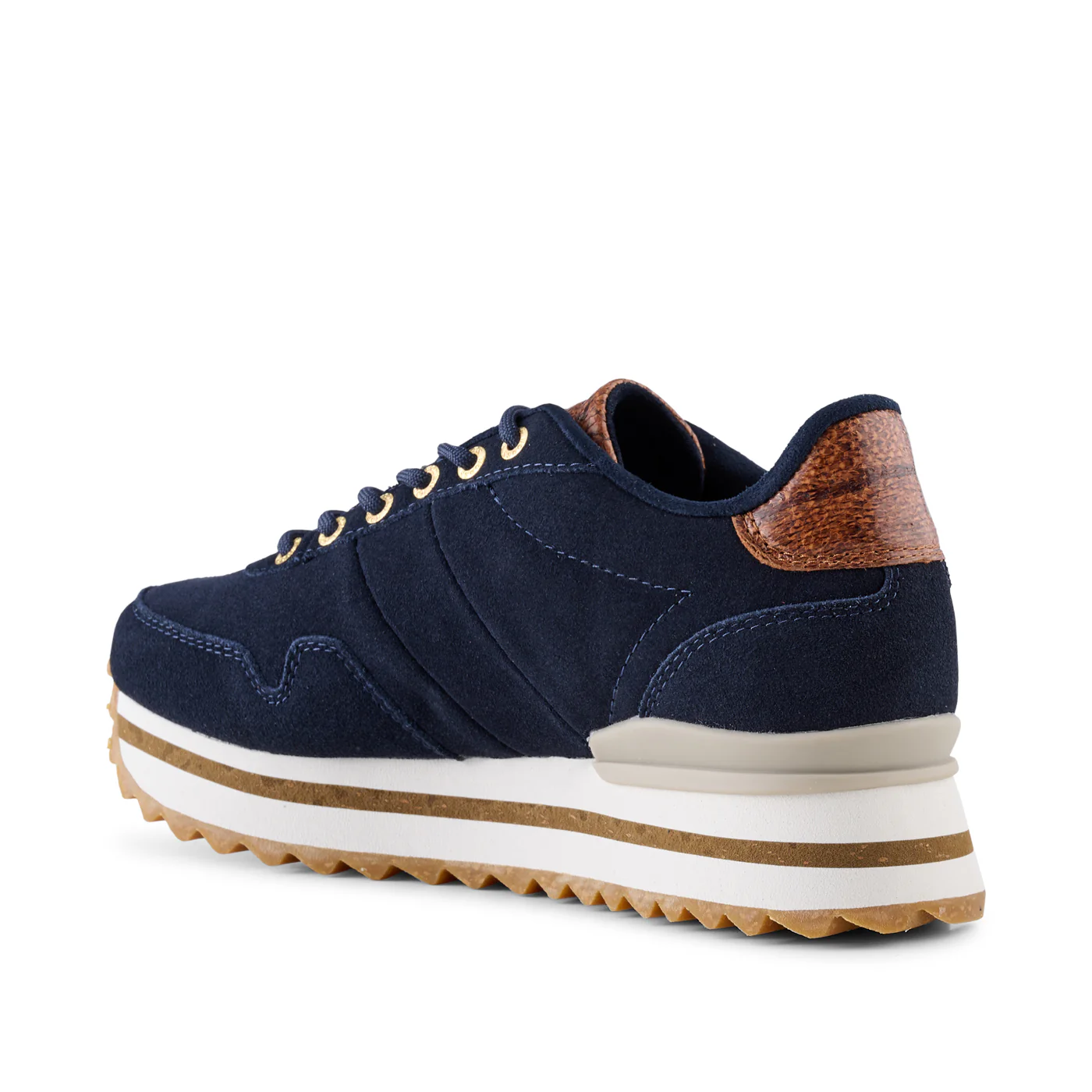 Nora III Suede Plateau - Dark Navy - Image 4