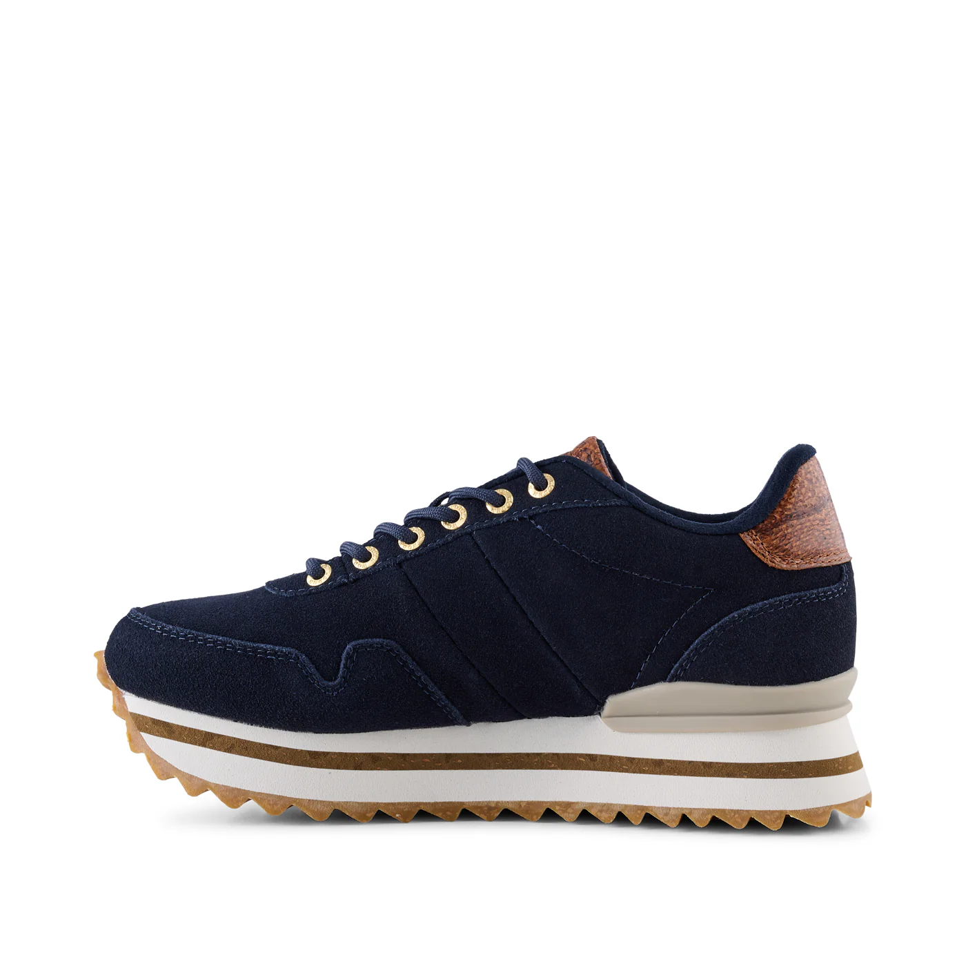 Nora III Suede Plateau - Dark Navy - Image 5