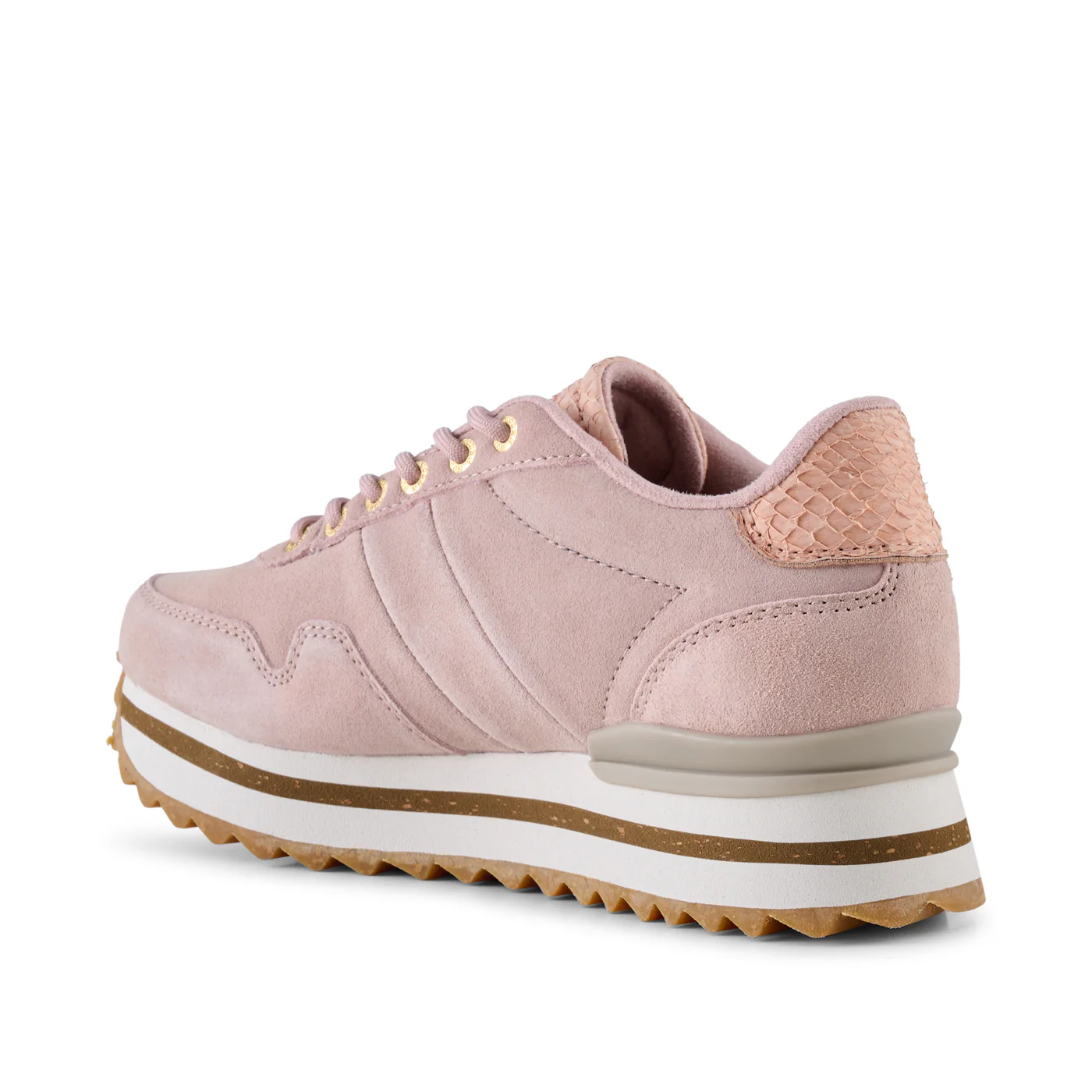 Nora III Suede Plateau - Dry Rose - Image 3