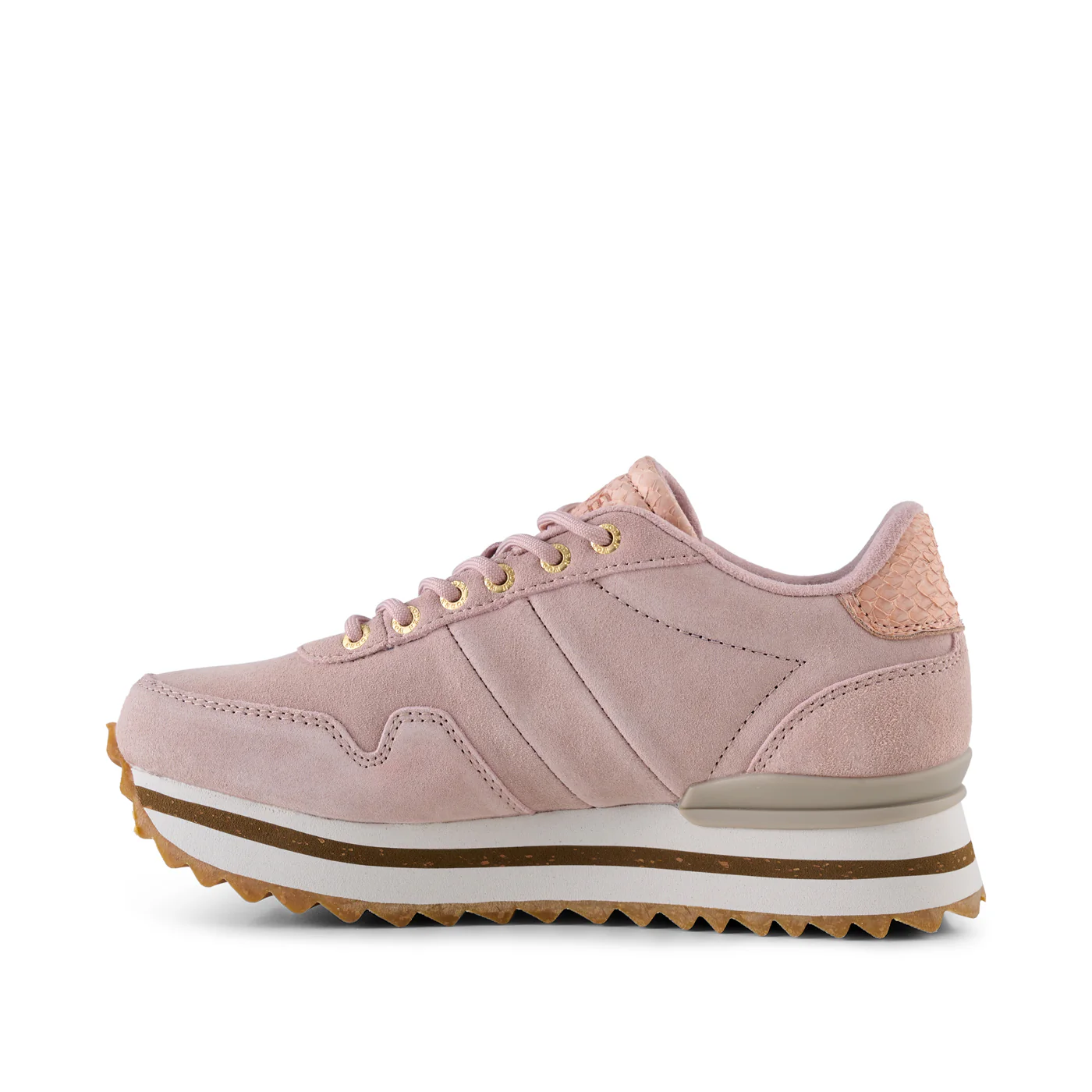Nora III Suede Plateau - Dry Rose - Image 4