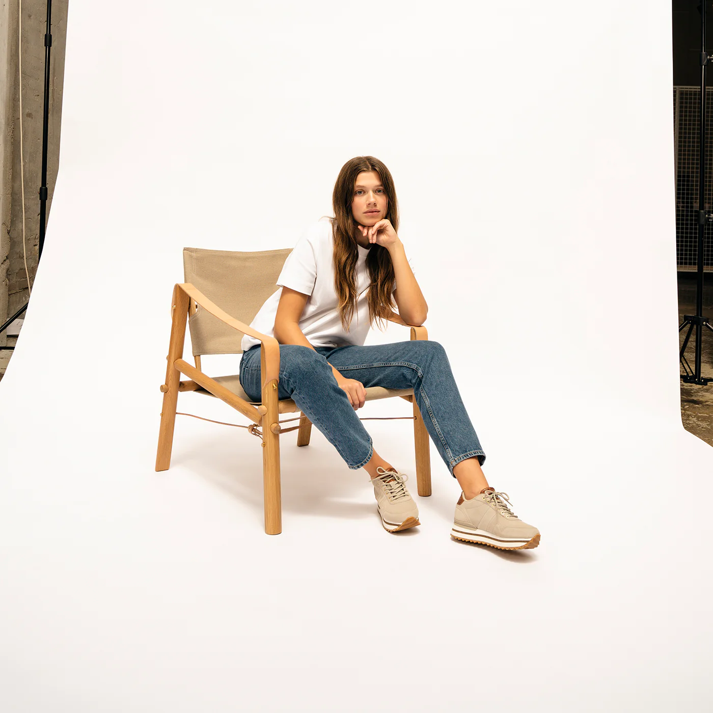 Nora III Suede Plateau - Grey Feather - Image 2