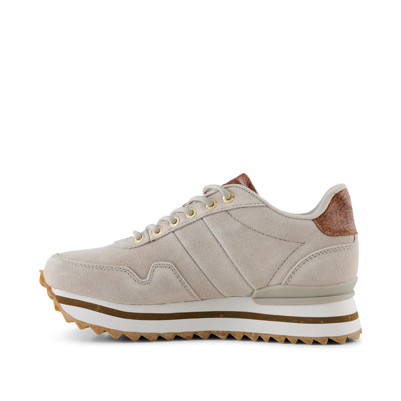 Nora III Suede Plateau - Grey Feather - Image 5