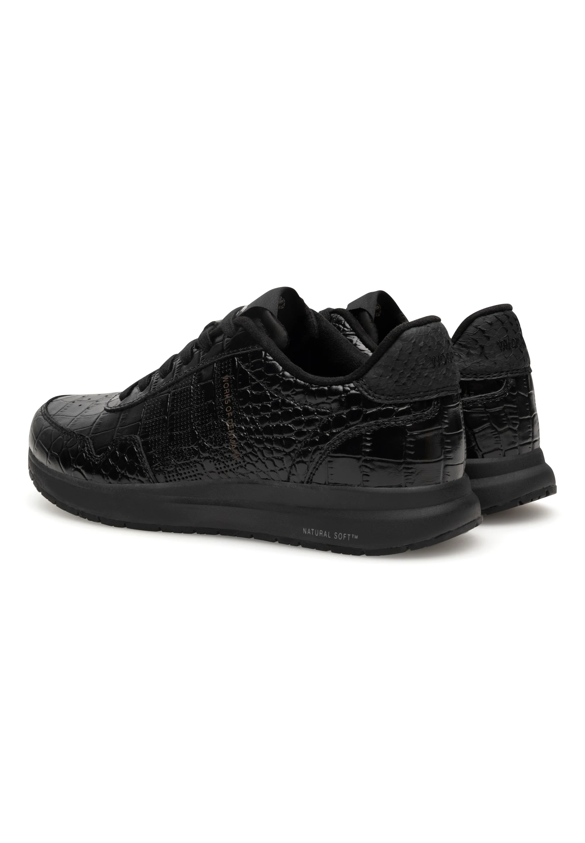 Nora Natural Soft Croco - Black - Image 3