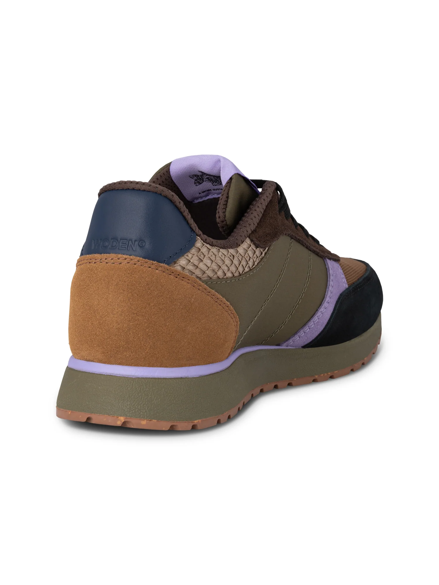 Ronja - Dark Olive/Orchid - Image 3