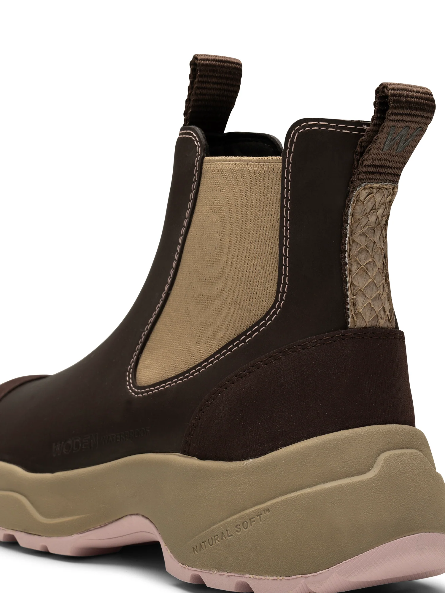 Siri Waterproof - Chocolate/Light Lilac - Image 8