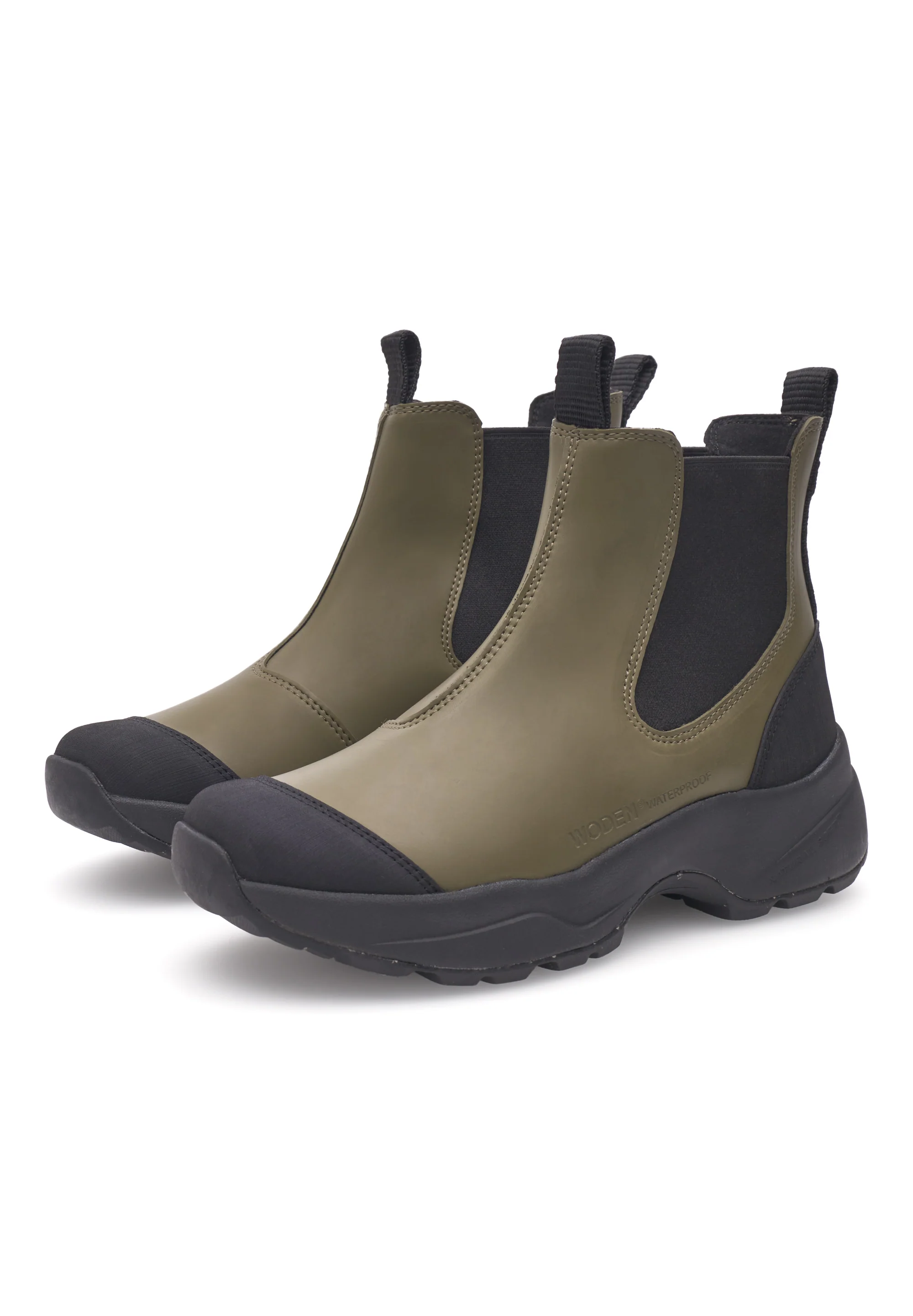 Siri Waterproof - Dark Olive/Black - Image 2