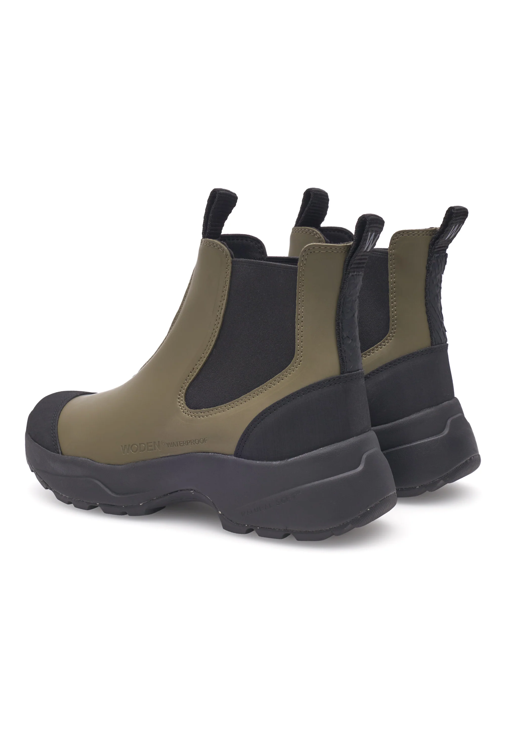 Siri Waterproof - Dark Olive/Black - Image 3