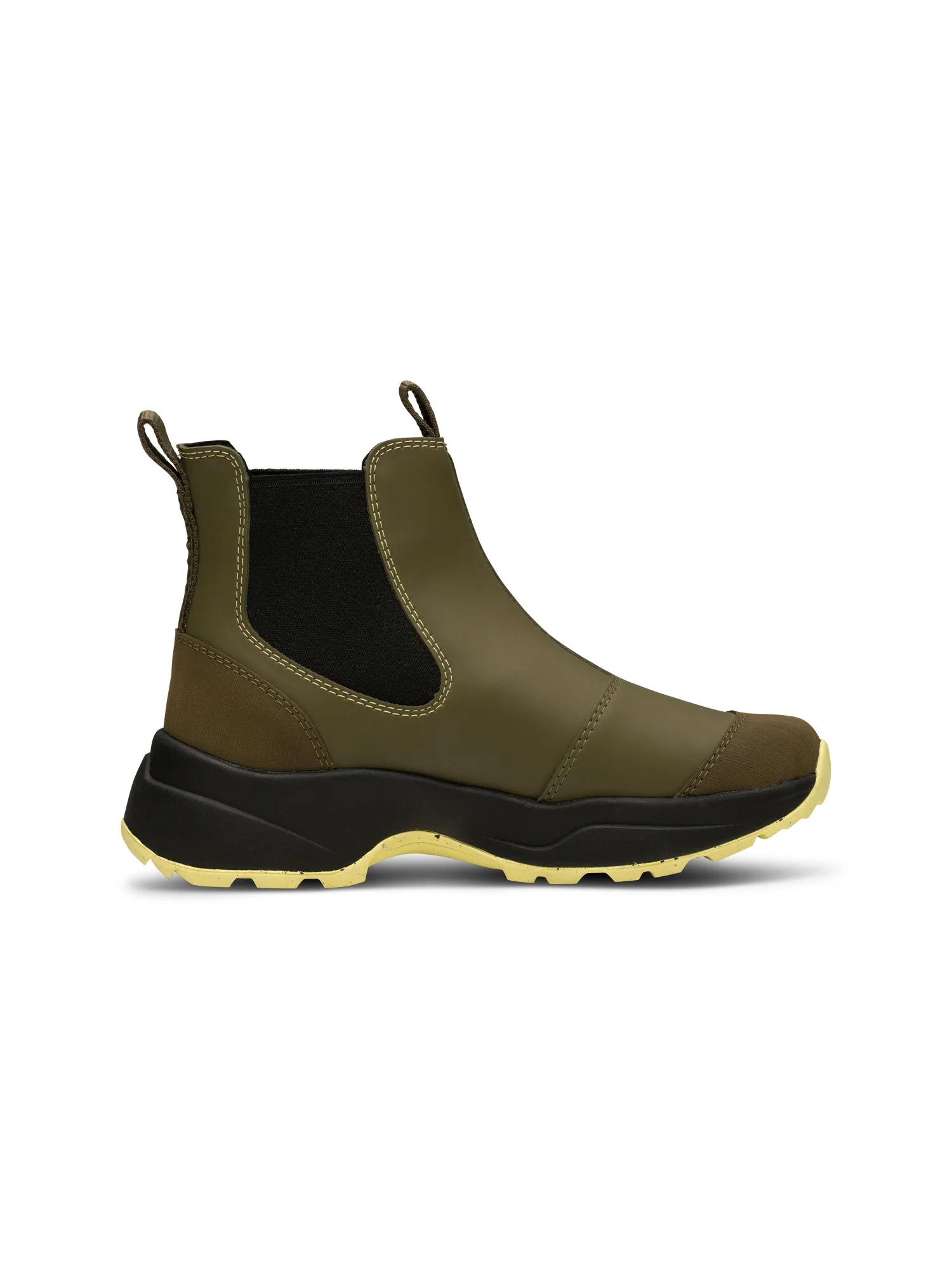 Siri Waterproof - Dark Olive/Pale Lime - Image 4