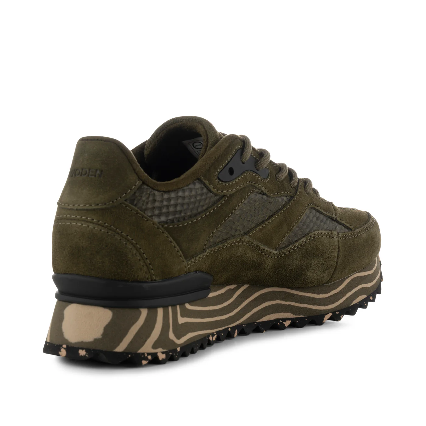 Sophie Salmon Marble - Dark Olive - Image 3