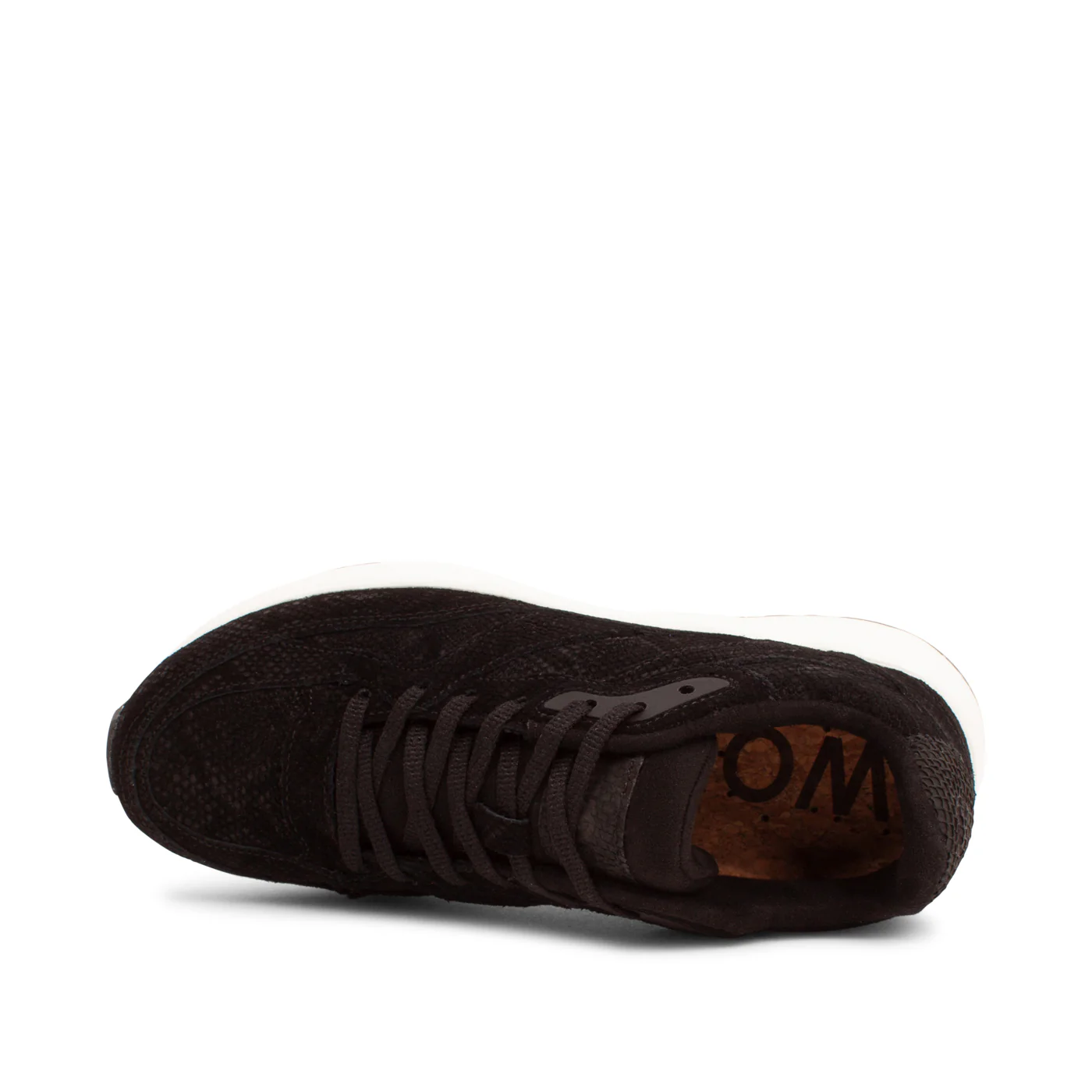 Sophie Snake Suede II - Black - Image 3