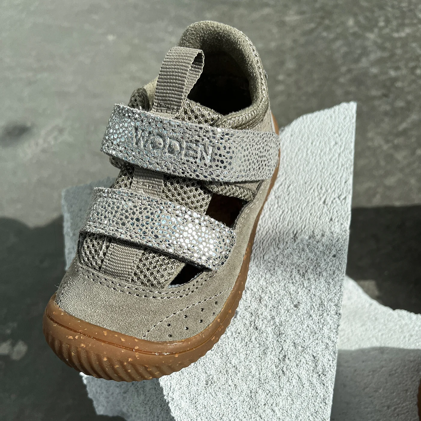 Tristan Sandal Pearl - Silver Mink - Image 2