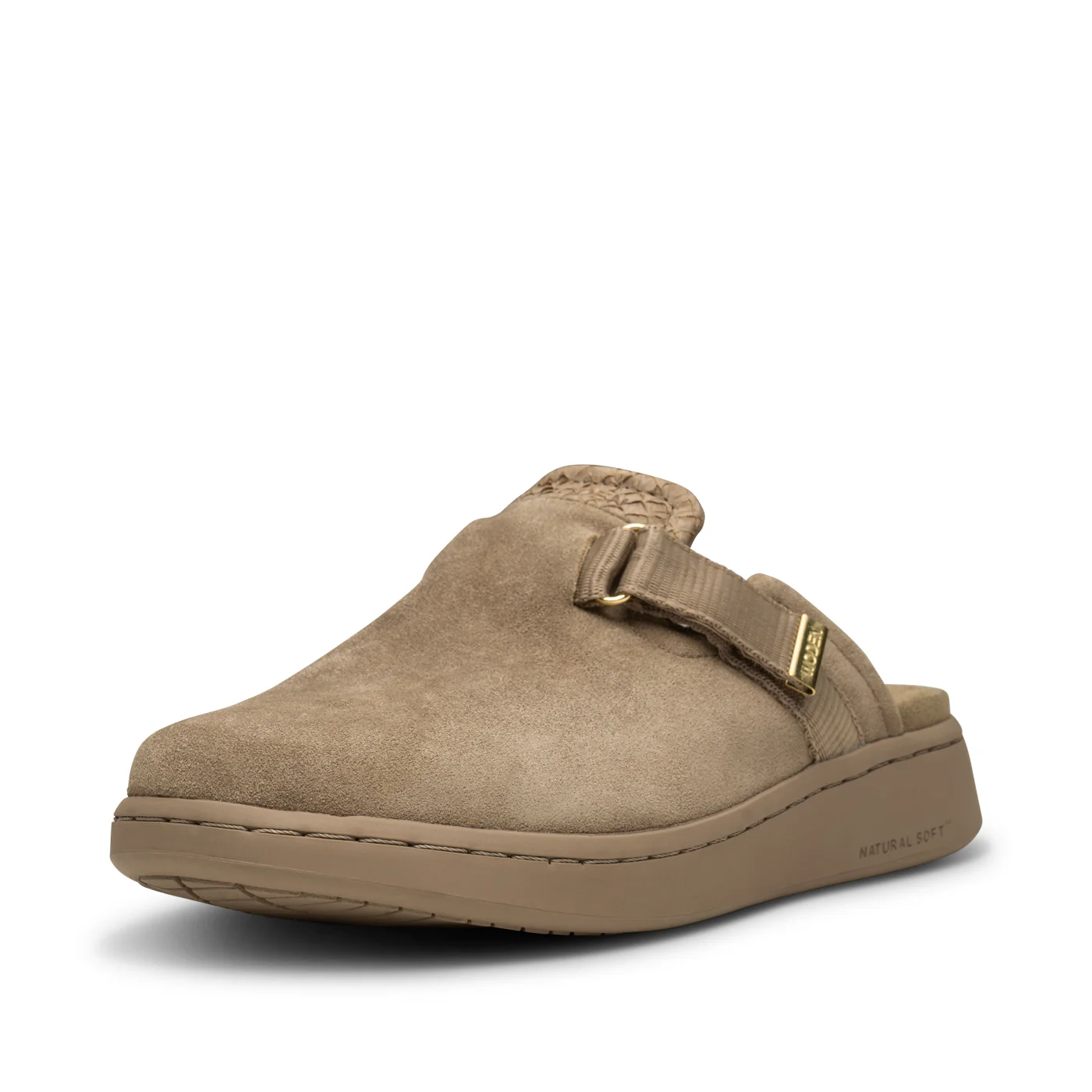 Vega Clog Suede - Silver Mink - Image 2
