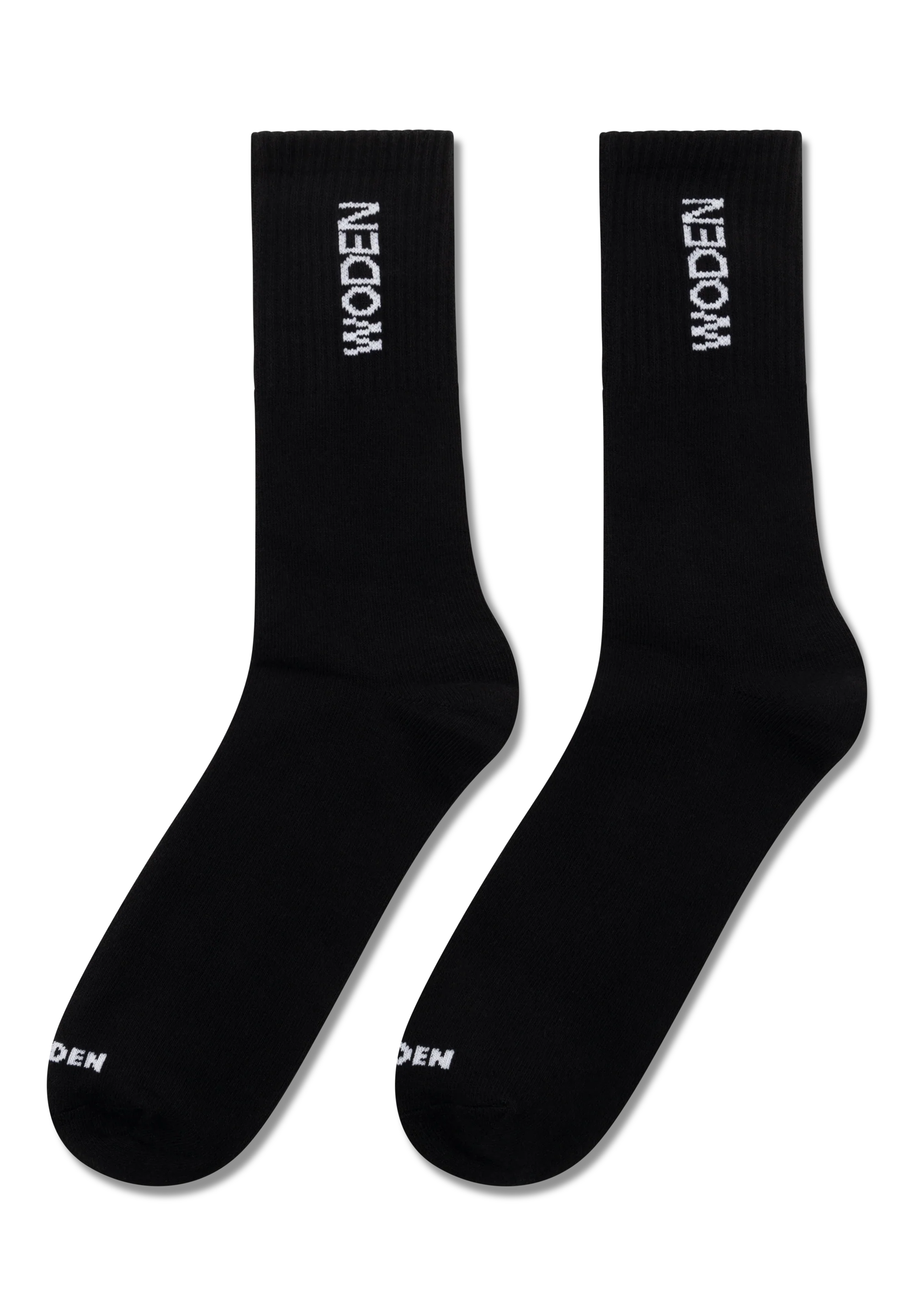 WODEN Sock - Black/White - Image 2