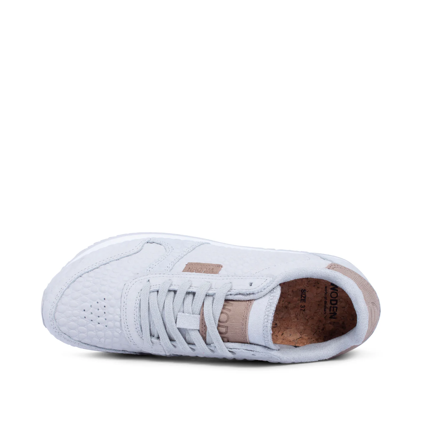 Ydun Stamped Leather - Sea Fog Grey - Image 3