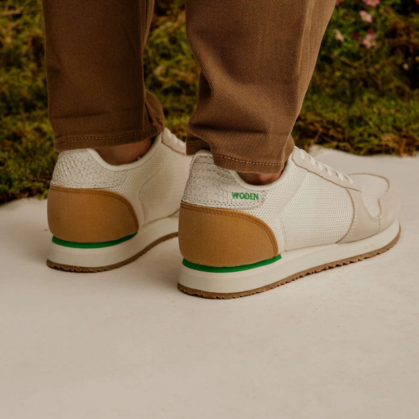 Ydun Icon - White/Basil - Image 2