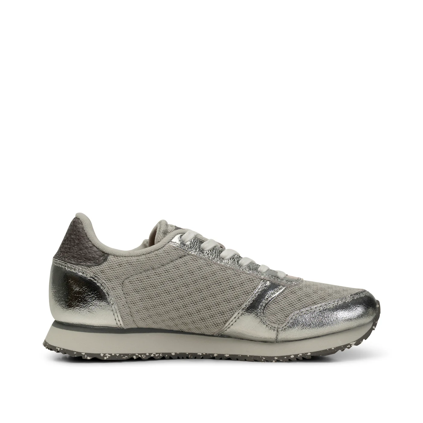 Ydun Metallic Zipper - Sea Fog Grey - Image 4
