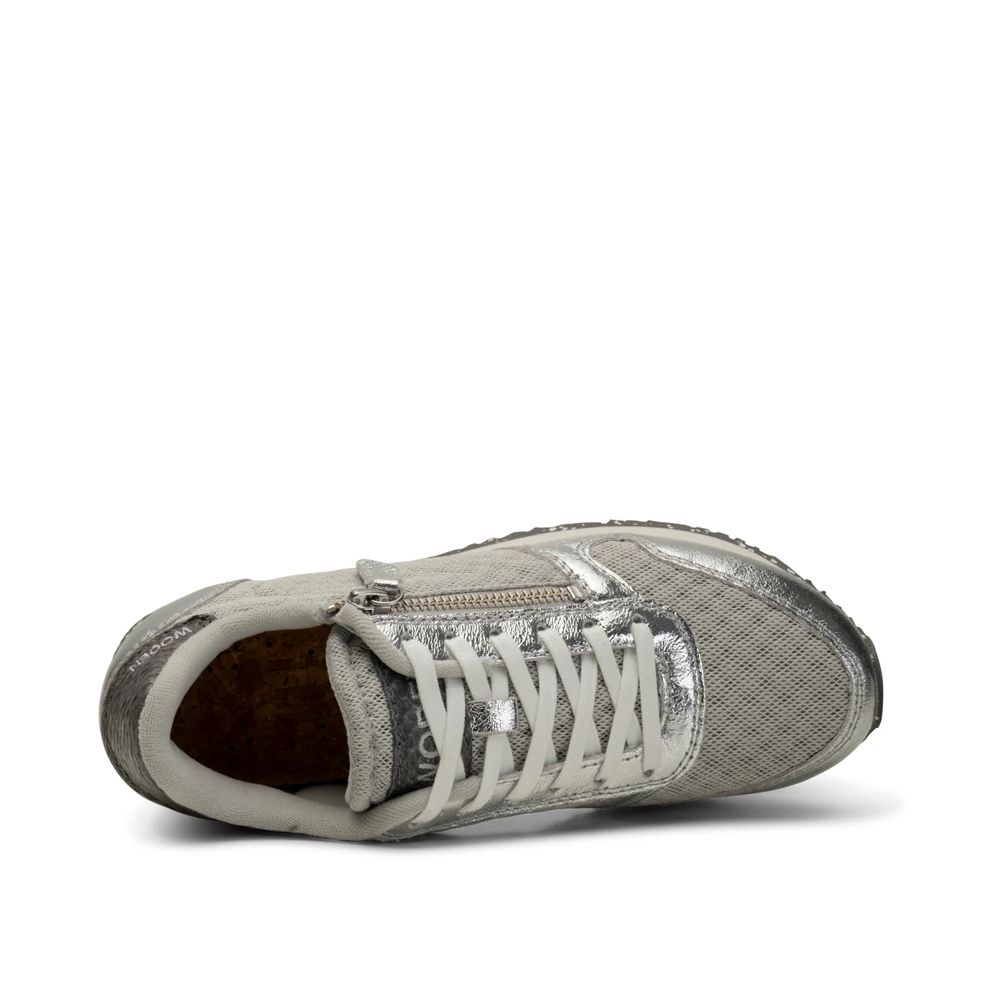 Ydun Metallic Zipper - Sea Fog Grey - Image 5