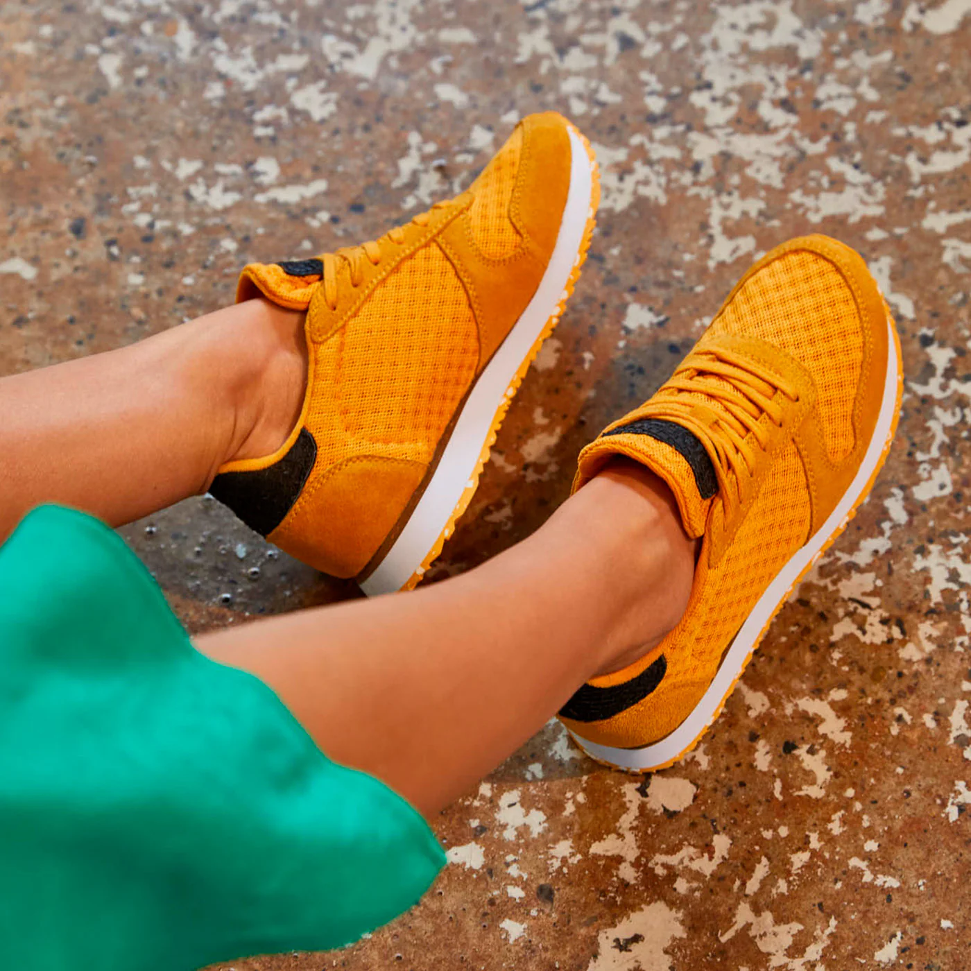 Ydun Suede Mesh II - Autumn Blaze - Image 3