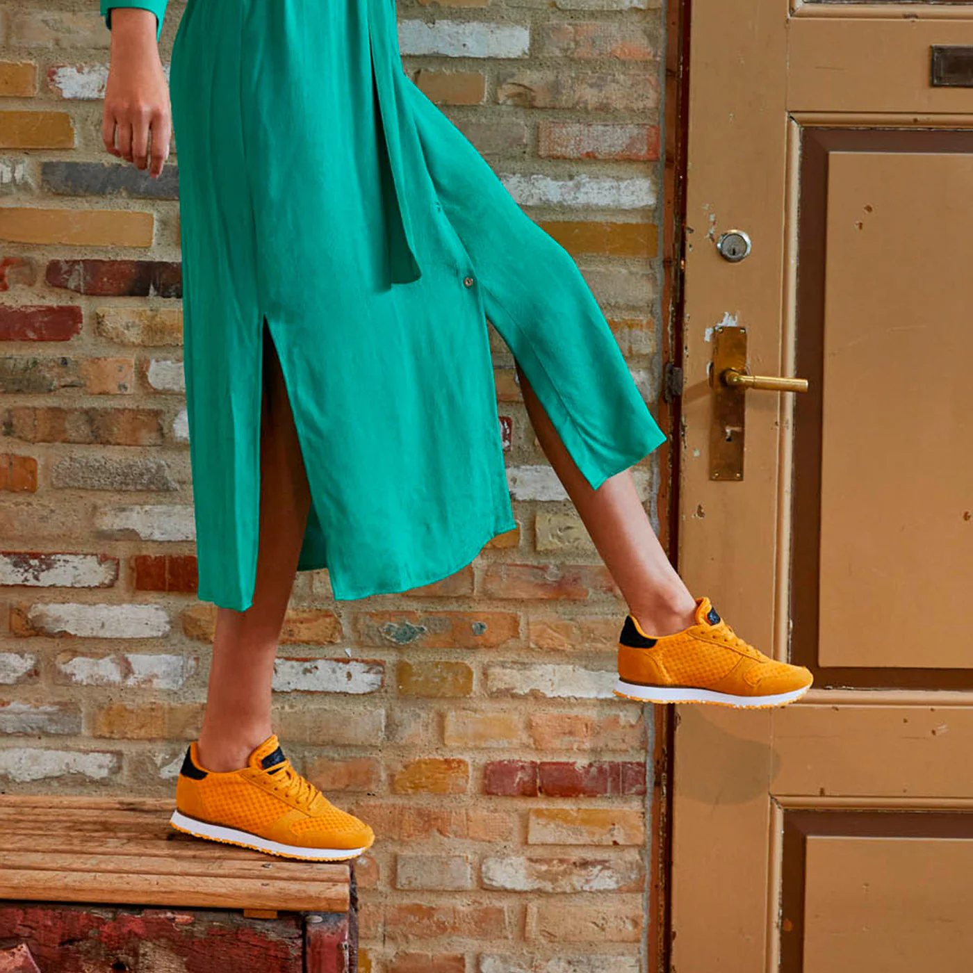 Ydun Suede Mesh II - Autumn Blaze - Image 5