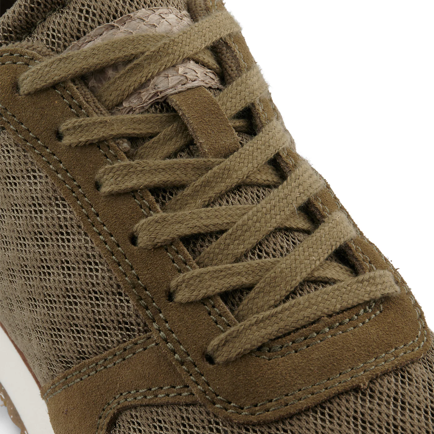 Ydun Suede Mesh II - Dark Olive - Image 8