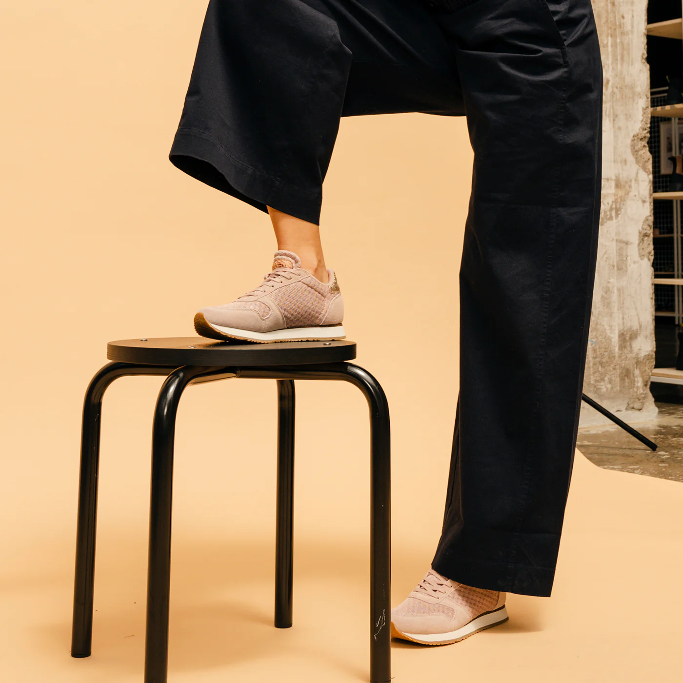 Ydun Suede Mesh II - Dry Rose - Image 2