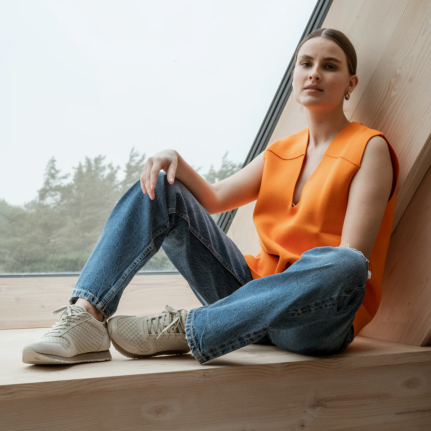 Ydun Suede Mesh II - Oat Meal - Image 2