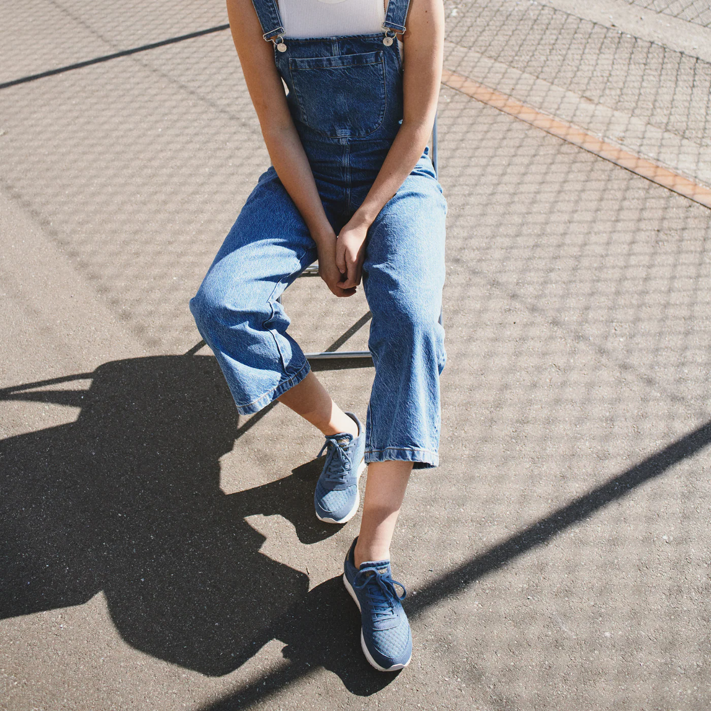 Ydun Suede Mesh II - Vintage Blue - Image 2