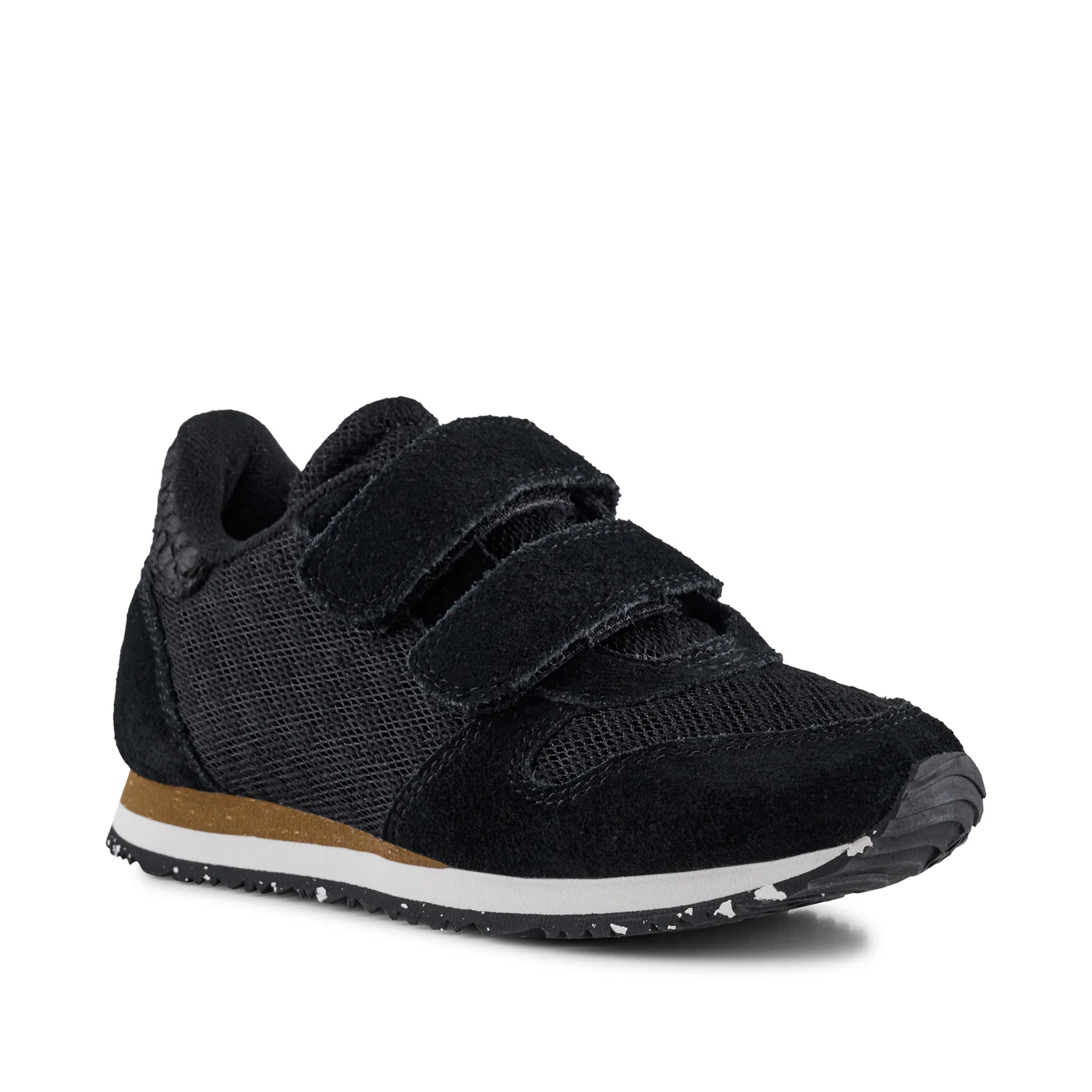 Ydun Suede Mesh Kids - Black - Image 2
