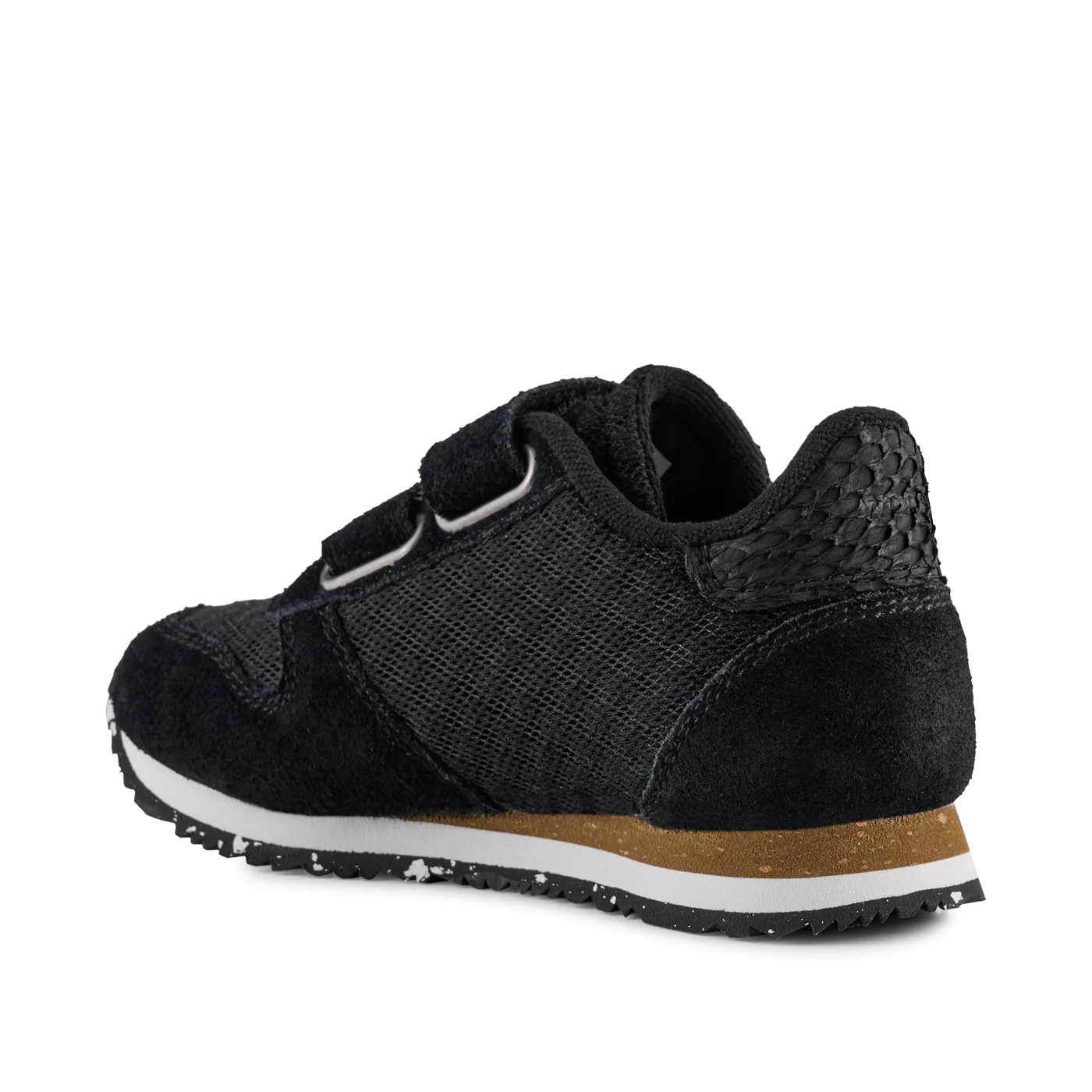 Ydun Suede Mesh Kids - Black - Image 3