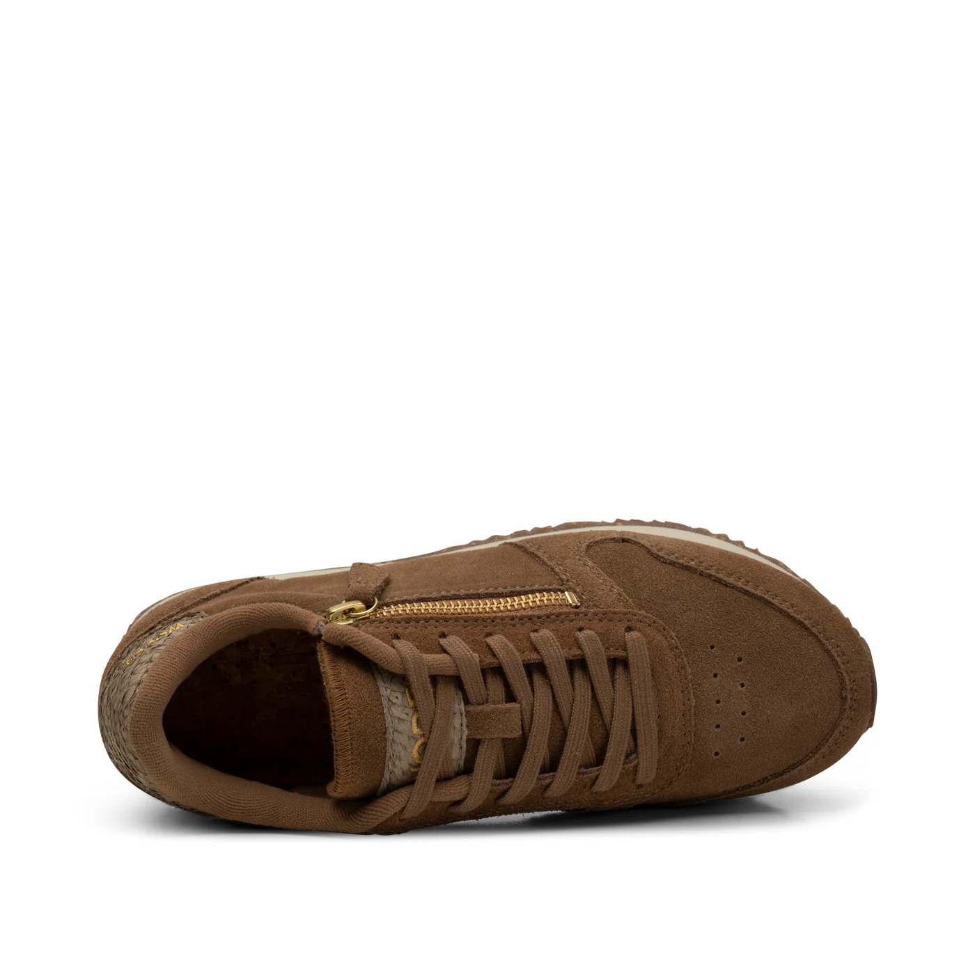 Ydun Suede Zipper - Latte - Image 5