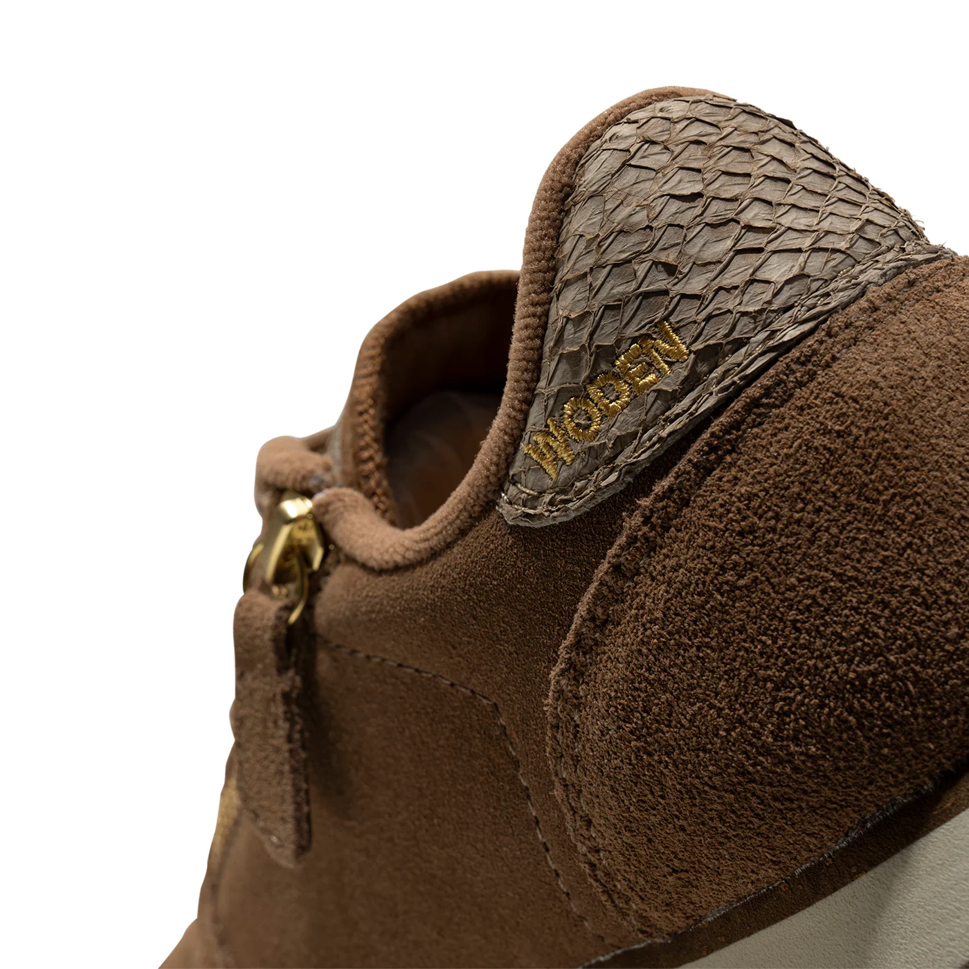 Ydun Suede Zipper - Latte - Image 8